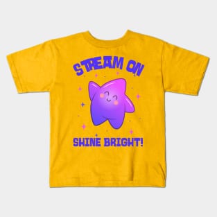 Shine bright streamer Kids T-Shirt